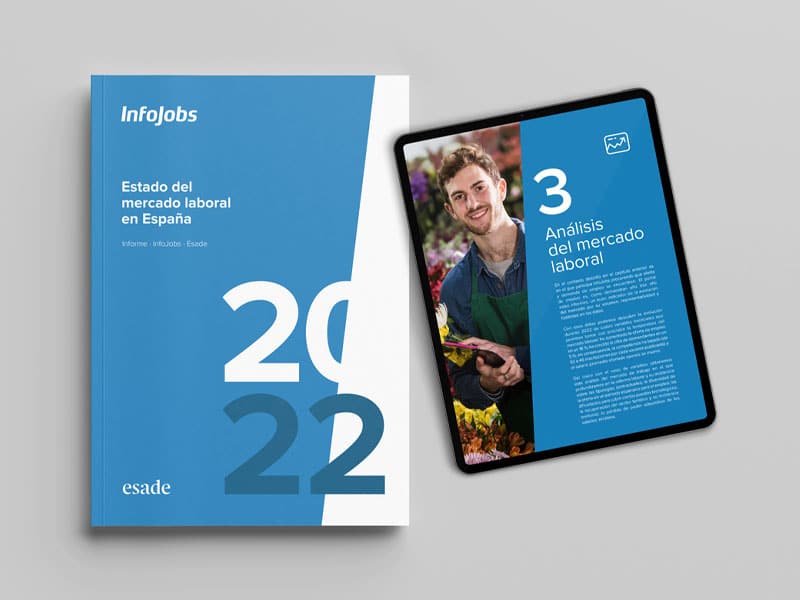 InfoJobs - Diseño y maquetación de Informe Anual - Thumb Colección